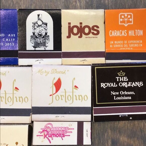 Set of 12 vintage, unused match books - Picture 7 of 7